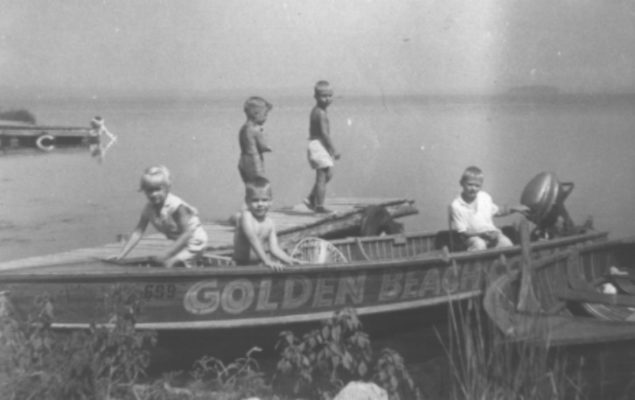 Kids in Boat