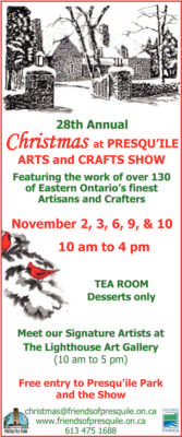 Christmas at Presqu’ile 1