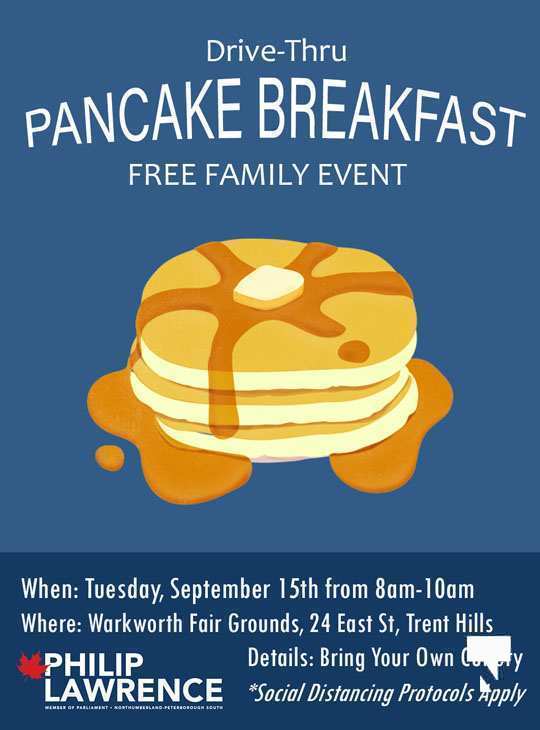 Pancake Breakfast Ad, Trent Hills