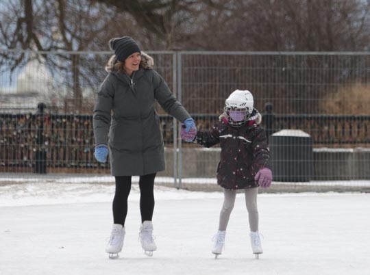 skating Cobourg December 26, 202083