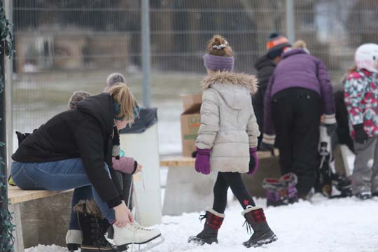 skating Cobourg December 26, 202085