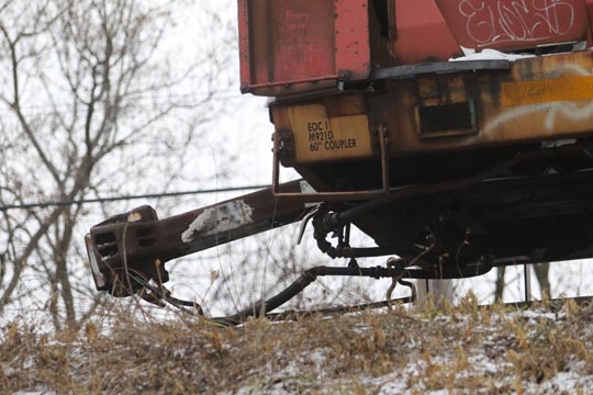 train Cobourg December 26, 202081