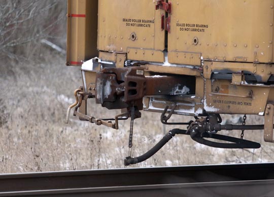 train Cobourg December 26, 202082