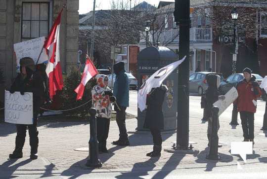 Protest Cobourg January 23229, 2021