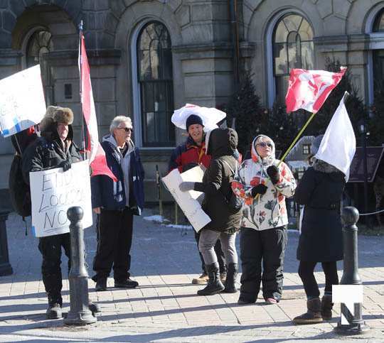 Protest Cobourg January 23230, 2021