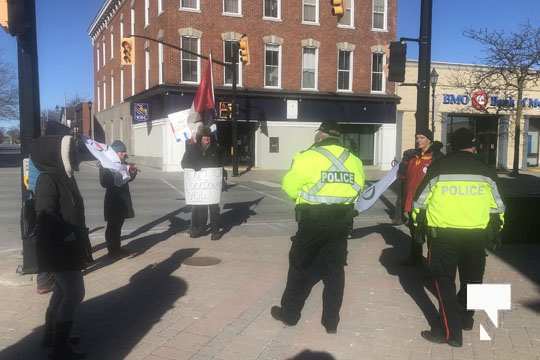 Protest Cobourg January 23238, 2021