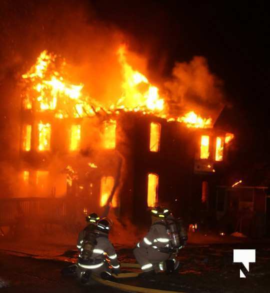 structure fire Colborne January 22145, 2021