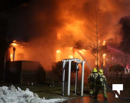 structure fire Colborne January 22151, 2021