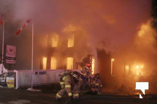 structure fire Colborne January 22160, 2021