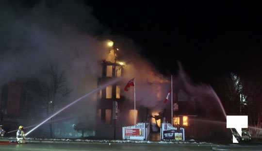 structure fire Colborne January 22166, 2021