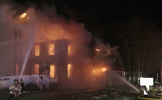 structure fire Colborne January 22167, 2021