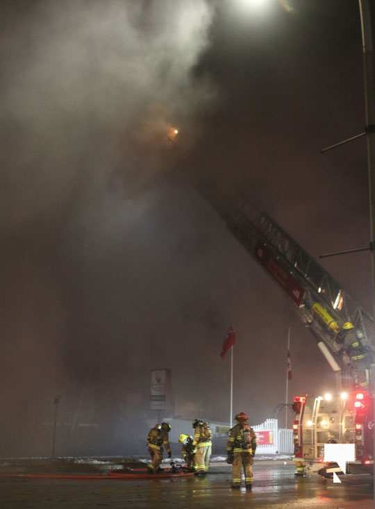 structure fire Colborne January 22171, 2021