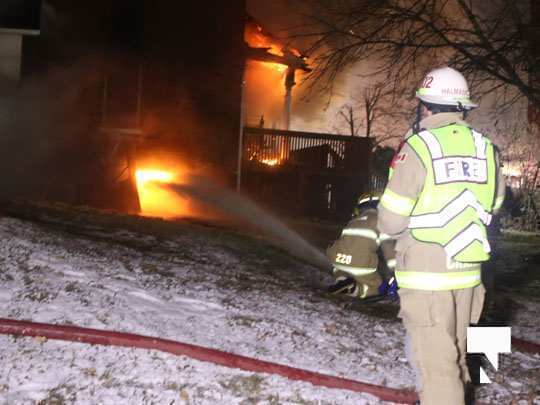structure fire Colborne January 22173, 2021