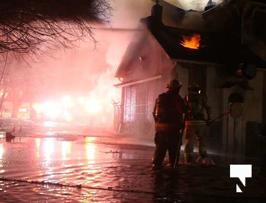 structure fire Colborne January 22176, 2021