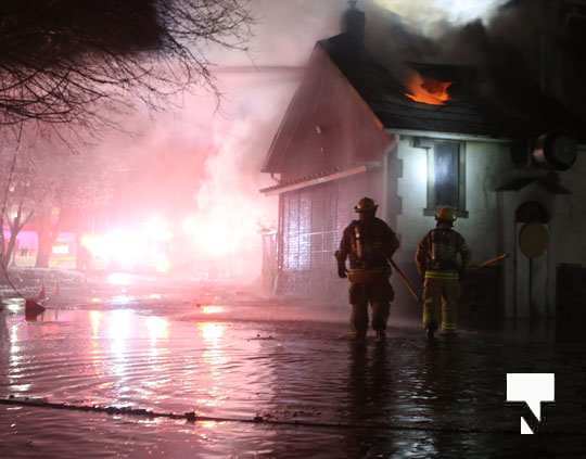 structure fire Colborne January 22177, 2021