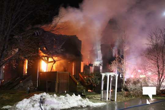 structure fire Colborne January 22182, 2021