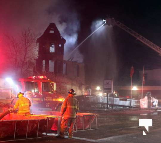 structure fire Colborne January 22183, 2021