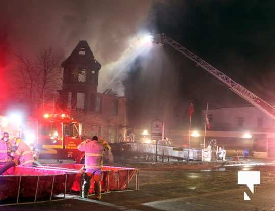 structure fire Colborne January 22185, 2021