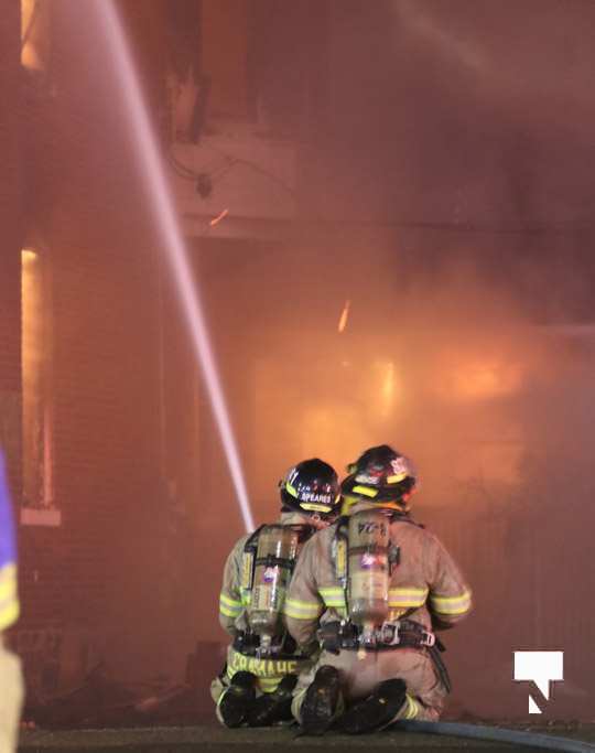 structure fire Colborne January 22193, 2021