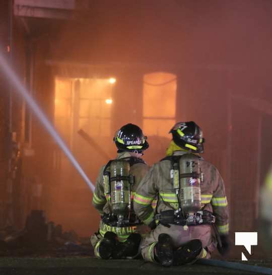 structure fire Colborne January 22194, 2021