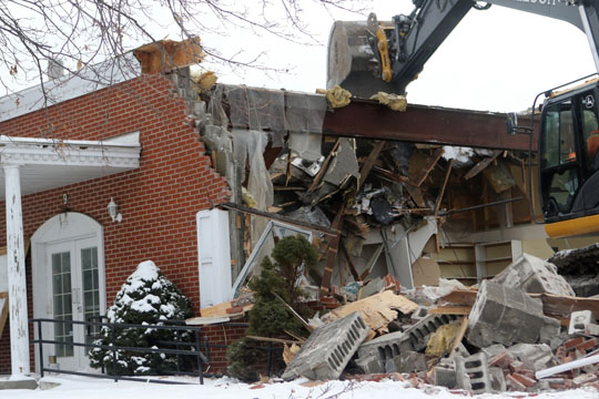 Building Torn Down Cobourg February 17, 2021756