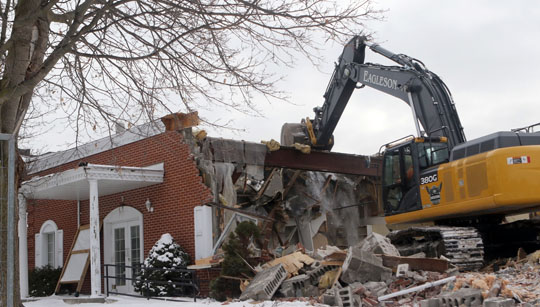Building Torn Down Cobourg February 17, 2021757