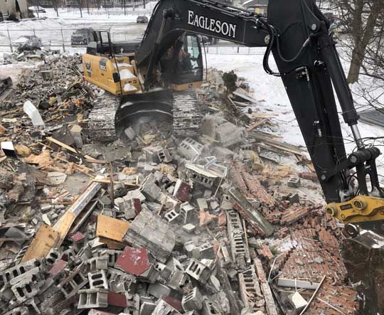 Building Torn Down Cobourg February 17, 2021766