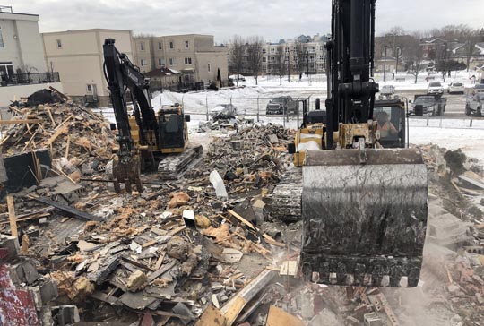 Building Torn Down Cobourg February 17, 2021767