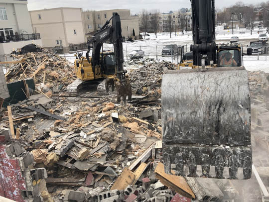 Building Torn Down Cobourg February 17, 2021768