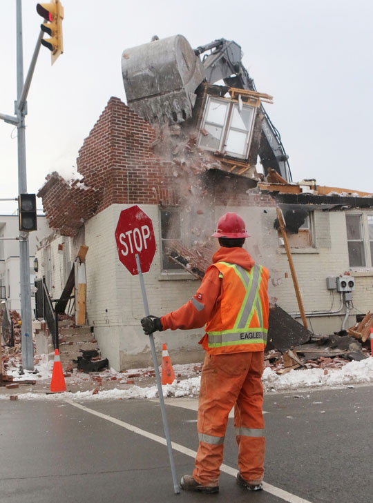 Demolition Building Cobourg February 18, 2021789
