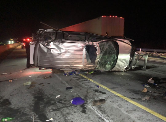 Rollover Colborne Hwy 401 February 11, 2021693