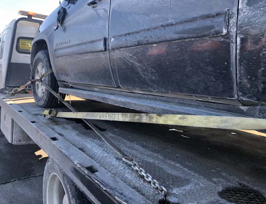 Tow Truck Damaged February 14, 2021754