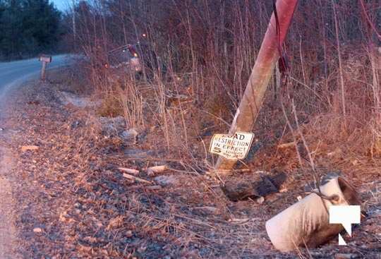 Hydro Pole Collision March 15, 2021461