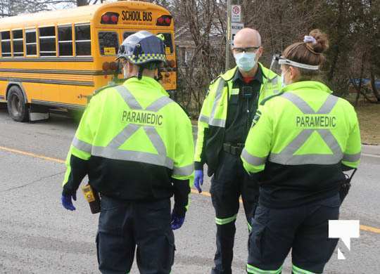 school bus car collision Port Hope March 26, 2021717