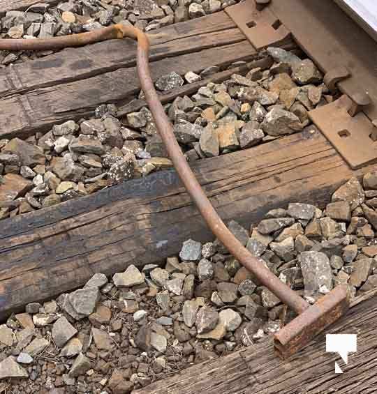 Debris on Tracks Port Hope April 20, 20211636