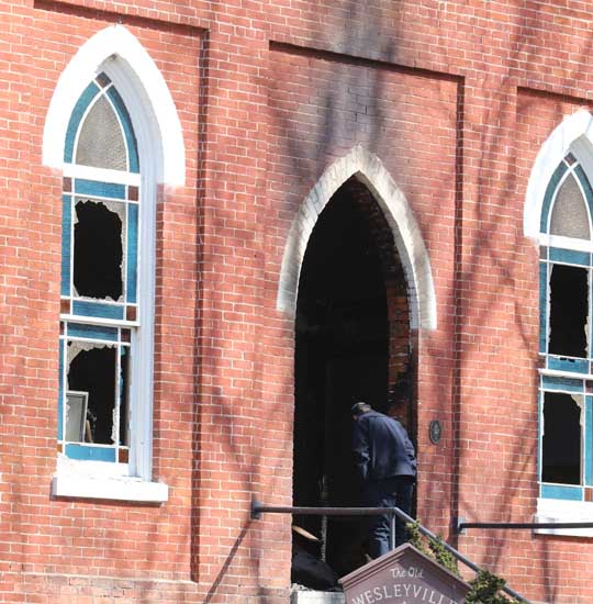 Wesleyville Church Arson April 3, 2021937