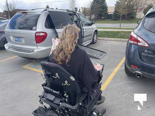 Wheelchair Cobourg April 22, 20211640