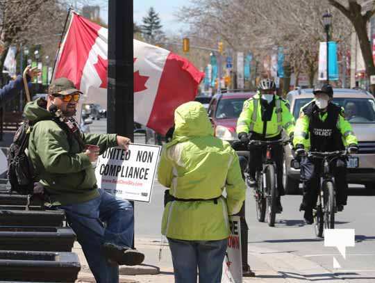 Covid Protest Cobourg May 1, 20211846