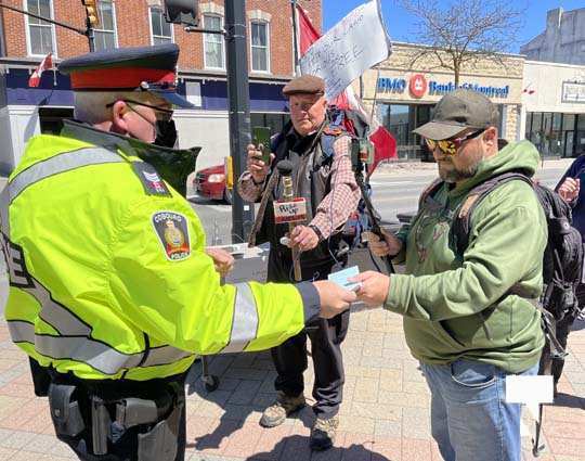 Covid Protest Cobourg May 1, 20211852