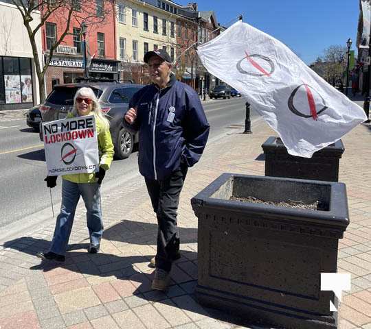 Covid Protest Cobourg May 1, 20211857