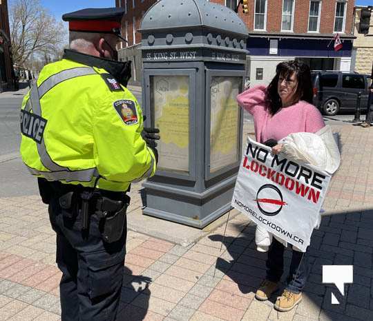 Covid Protest Cobourg May 1, 20211858