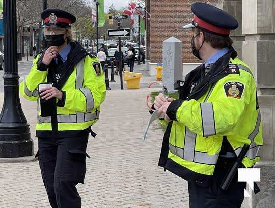 Protest Victoria Hall Cobourg May 8, 20211990