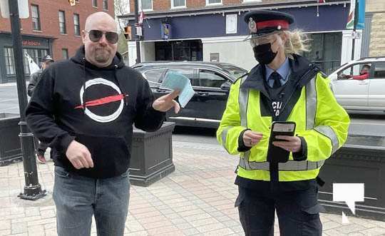 Protest Victoria Hall Cobourg May 8, 20211993