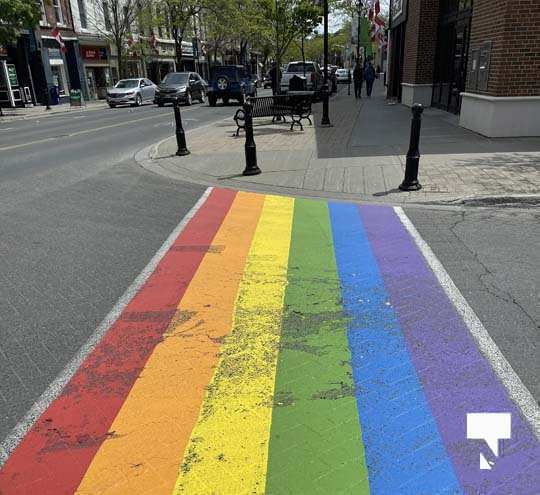 Rainbow Crosswalk Cobourg May 29, 20212527