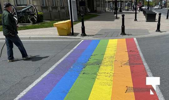 Rainbow Crosswalk Cobourg May 29, 20212530