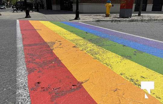 Rainbow Crosswalk Cobourg May 29, 20212532