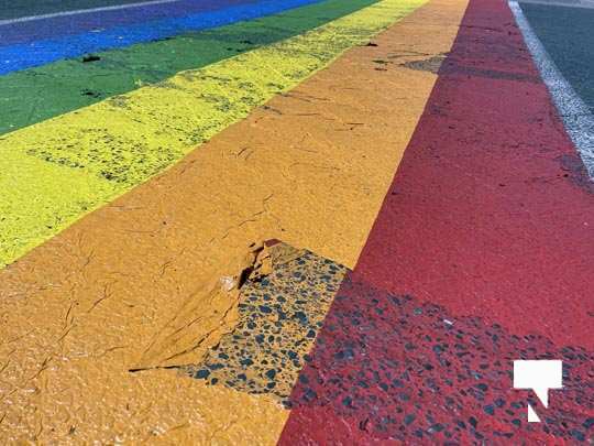 Rainbow Crosswalk Cobourg May 29, 20212533