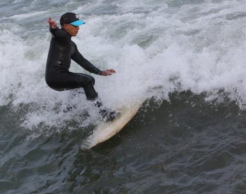 Surfing Cobourg June 2, 20213290