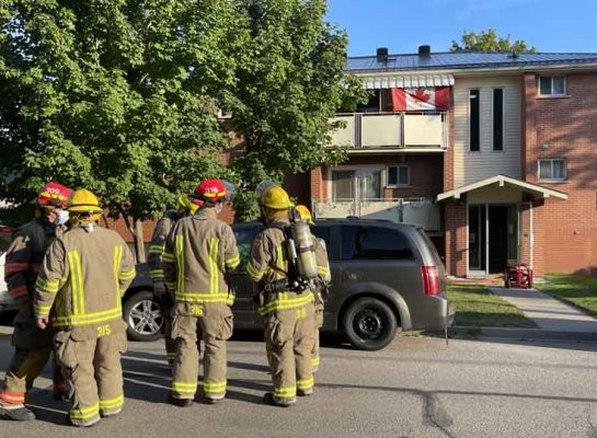 Apartment Fire Cobourg August 21, 20210703