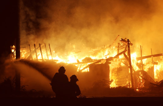 Barn fire Cramahe Township August 10, 2021, 20210531